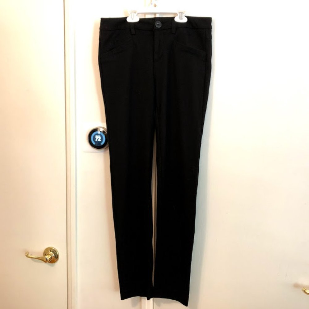 Cabi Black Knit Skinny Pants
